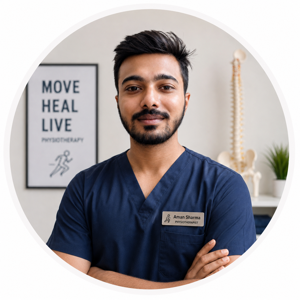 Aman Kumar, physiotherapist at Aman Physio Care & Cure in Panipat